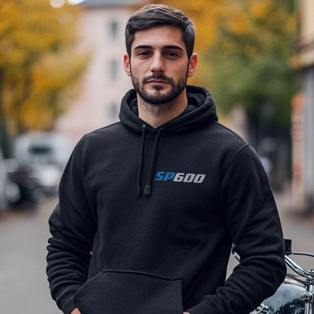 Suzuki SP600 1985 Inspired Hoodie - Motorcycle Sweatshirt for Riders