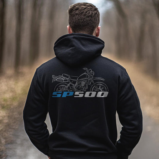 Suzuki SP500 1981 - 1983 Inspired Hoodie - Motorcycle Sweatshirt for Riders