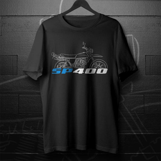 Suzuki SP400 1980 - 1982 Inspired T-Shirt - Motorcycle Tee Shirt for Riders