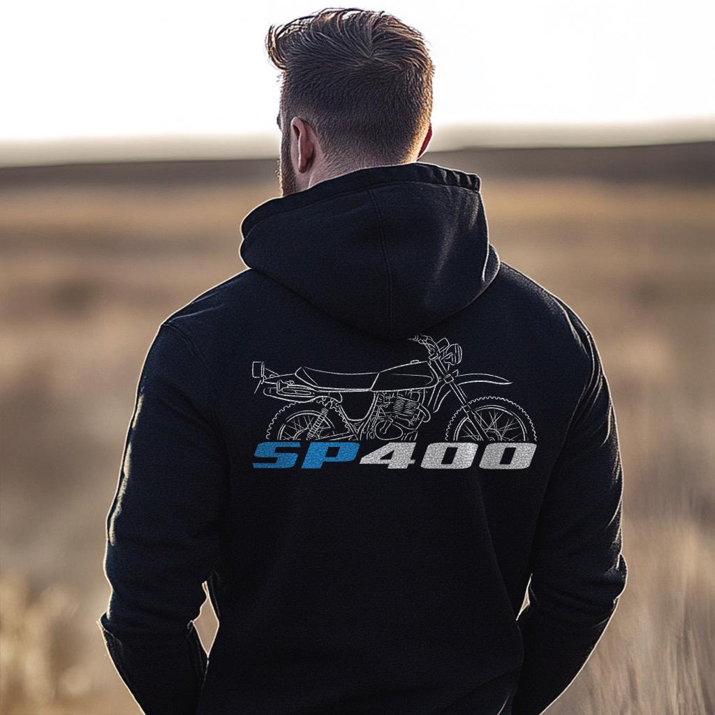 Suzuki SP400 1980 - 1982 Inspired Hoodie - Motorcycle Sweatshirt for Riders