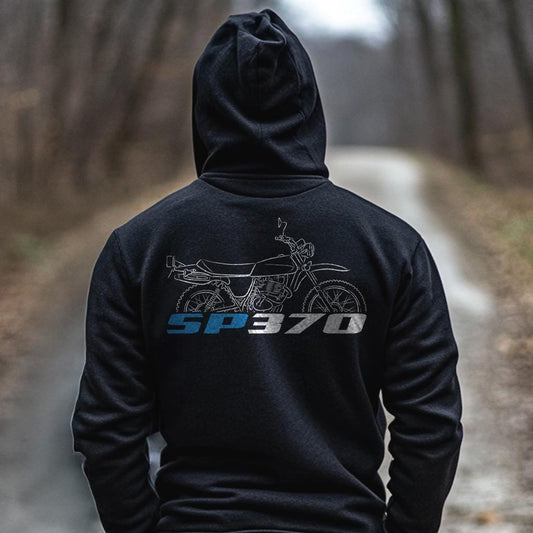 Suzuki SP370 1978 - 1979 Inspired Hoodie - Motorcycle Sweatshirt for Riders