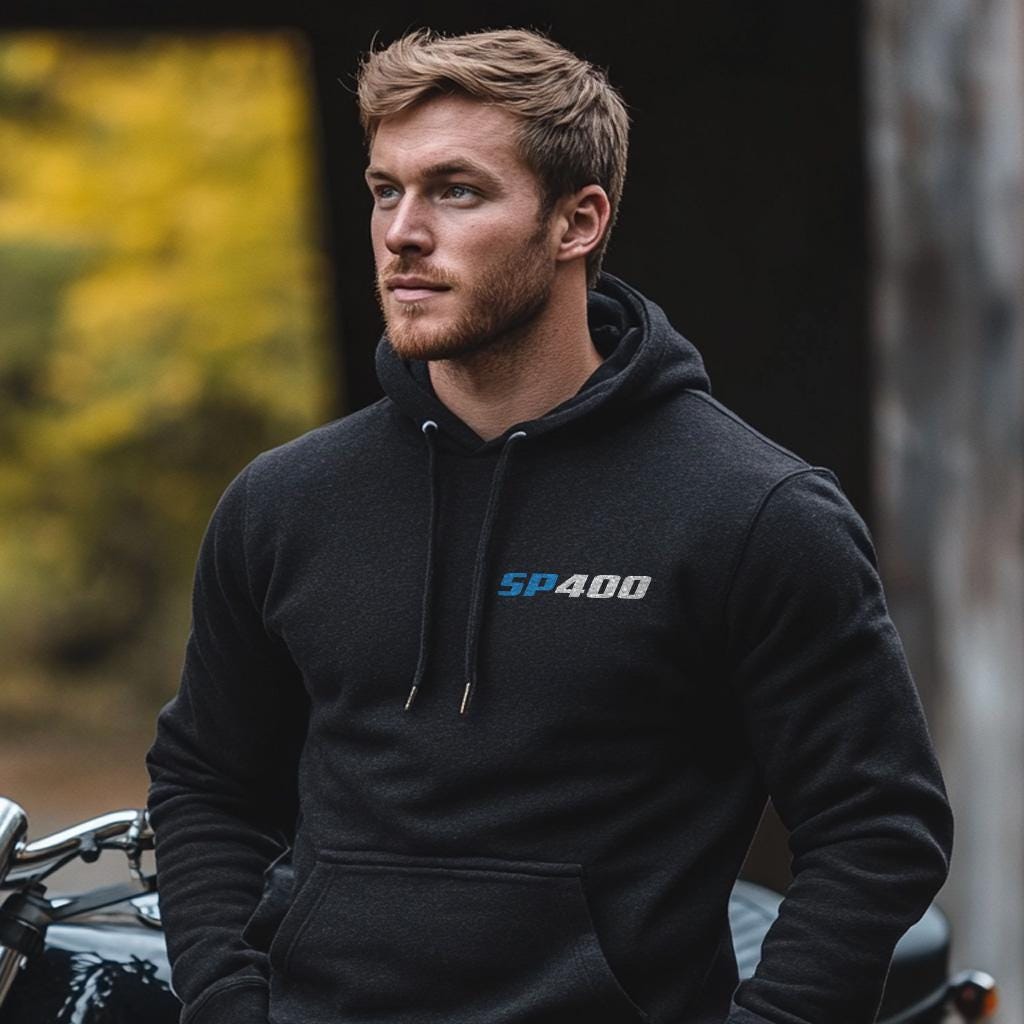 Suzuki SP400 1980 - 1982 Inspired Hoodie - Motorcycle Sweatshirt for Riders