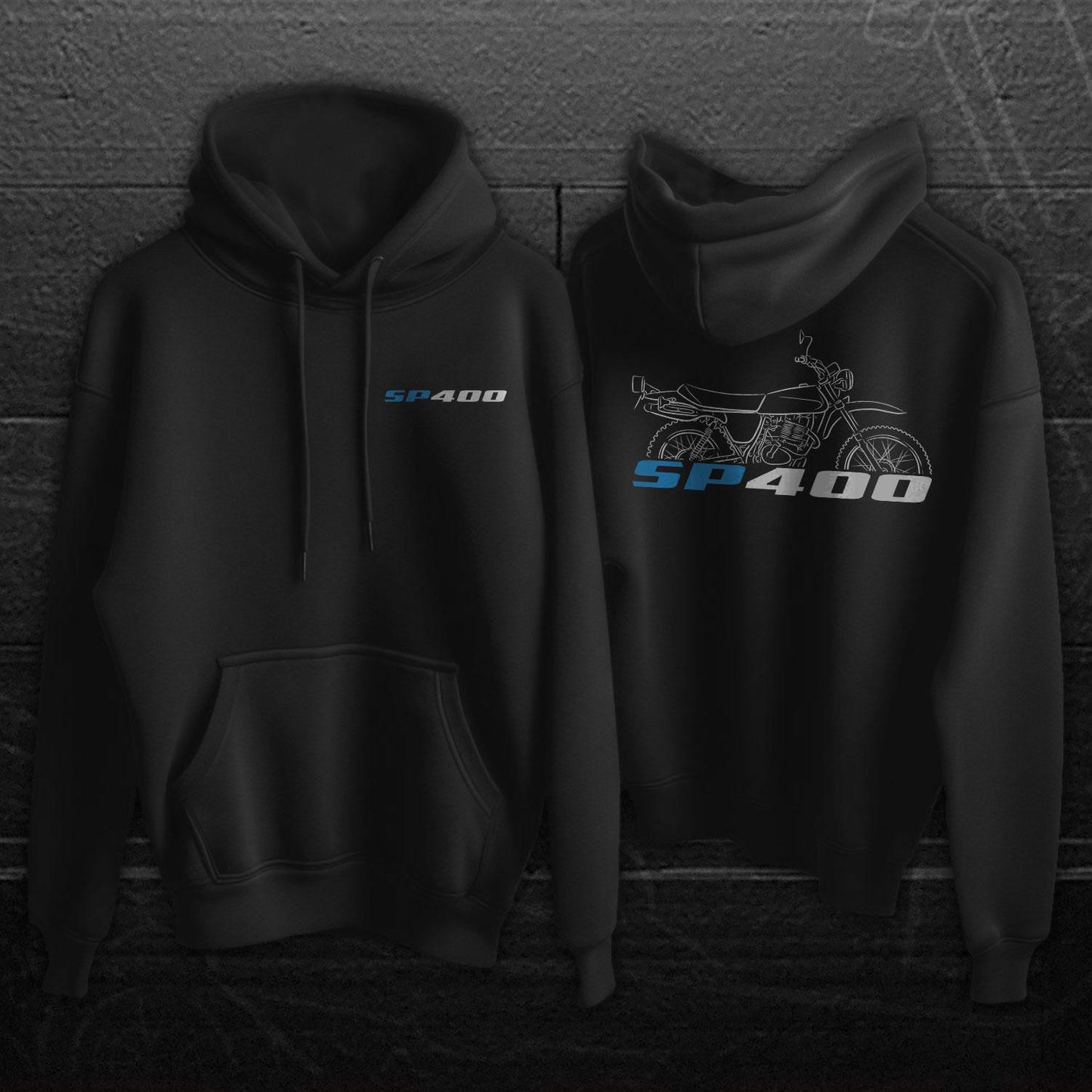 Suzuki SP400 1980 - 1982 Inspired Hoodie - Motorcycle Sweatshirt for Riders