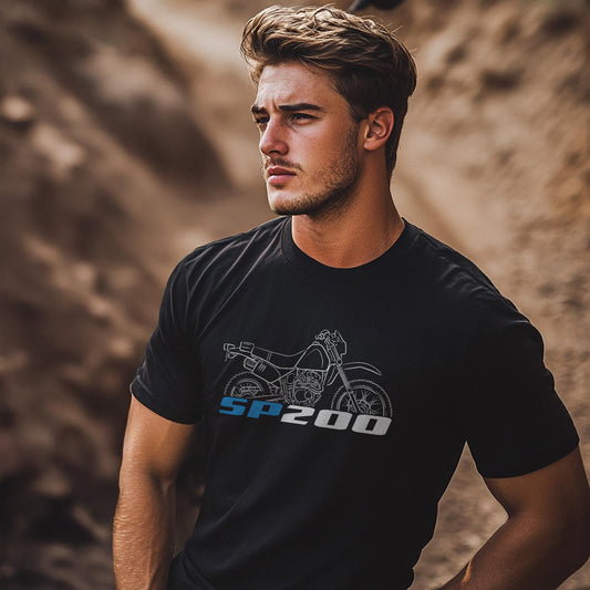Suzuki SP200 1987 - 1988 Inspired T-Shirt - Motorcycle Tee Shirt for Riders