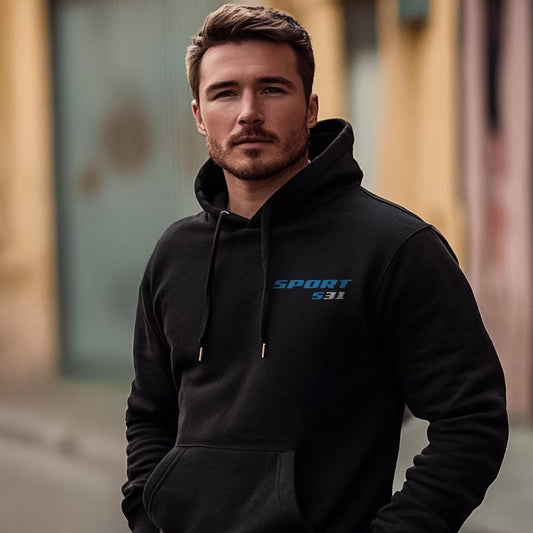 Suzuki Sport S31 1963 Inspired Hoodie - Motorcycle Sweatshirt for Riders