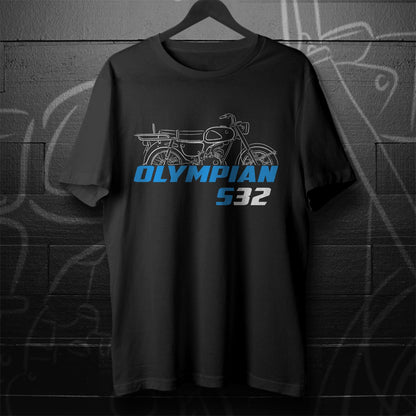 Suzuki S32 Olympian 1965 - 1968 Inspired T-Shirt - Motorcycle Tee Shirt for Riders