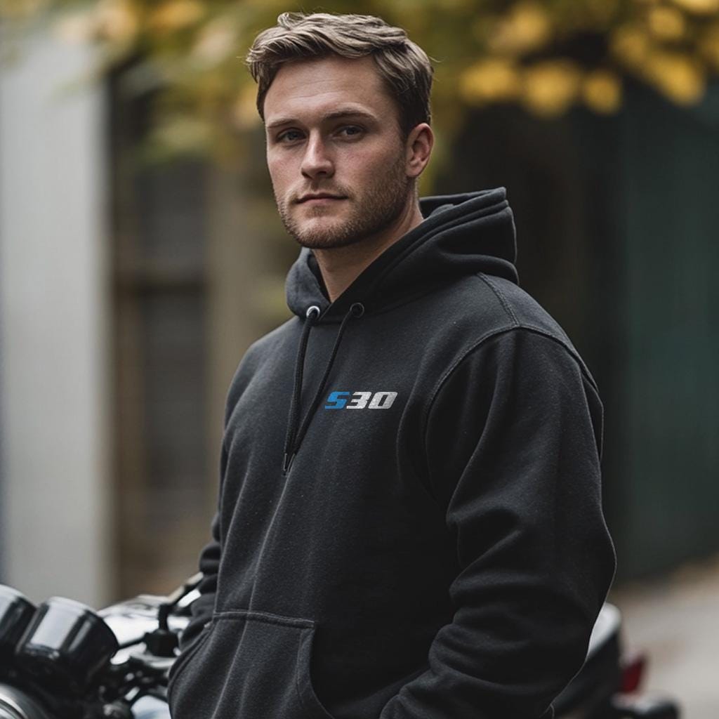 Suzuki S30 1965 Inspired Hoodie - Motorcycle Sweatshirt for Riders
