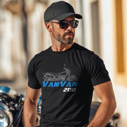 Suzuki RV200 VanVan Inspired T-Shirt - Motorcycle Tee Shirt for Riders