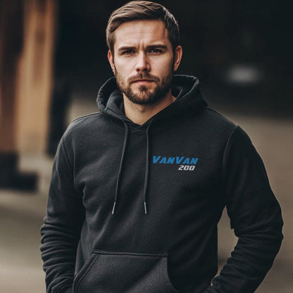 Suzuki RV200 VanVan Inspired Hoodie - Motorcycle Sweatshirt for Riders