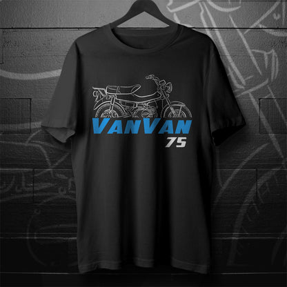 Suzuki RV75 VanVan 1973 - 1975 Inspired T-Shirt - Motorcycle Tee Shirt for Riders