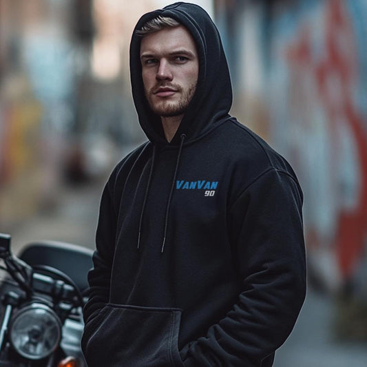 Suzuki RV90 VanVan 1972 - 1978 Inspired Hoodie - Motorcycle Sweatshirt for Riders