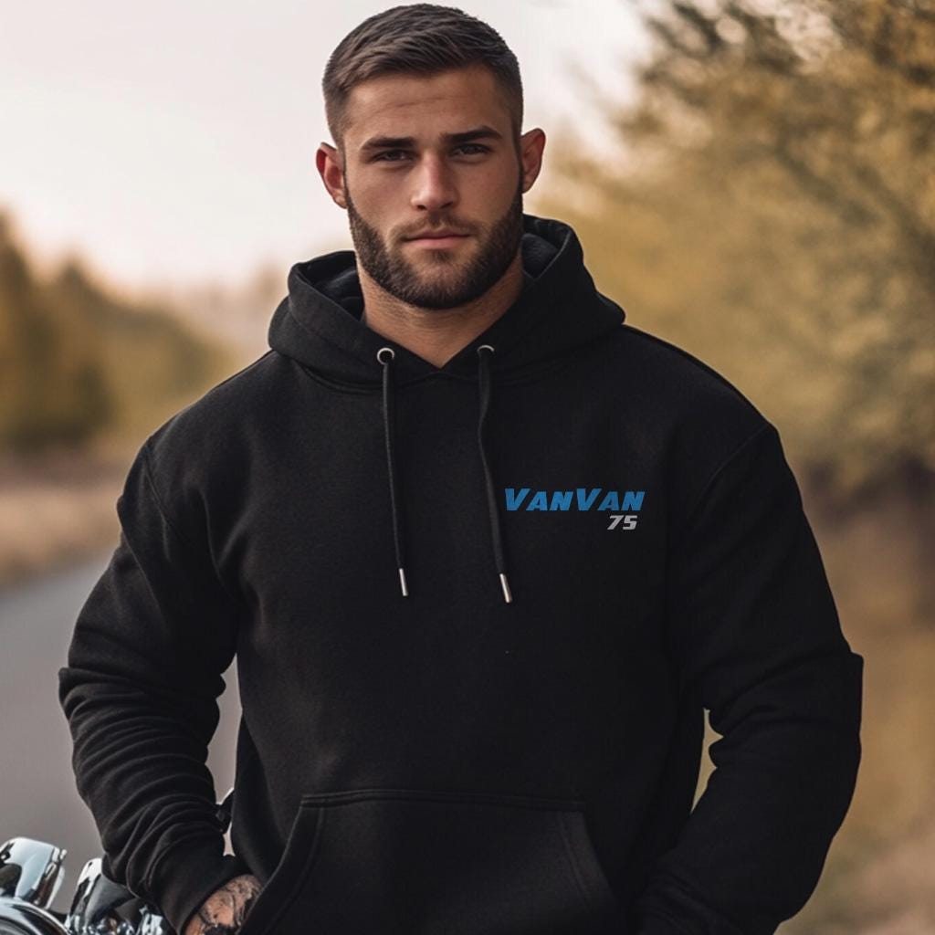 Suzuki RV75 VanVan 1973 - 1975 Inspired Hoodie - Motorcycle Sweatshirt for Riders