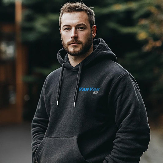 Suzuki RV50 VanVan 1972 - 1982 Inspired Hoodie - Motorcycle Sweatshirt for Riders