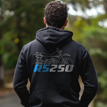 Suzuki RS250 Inspired Hoodie - Motorcycle Sweatshirt for Riders