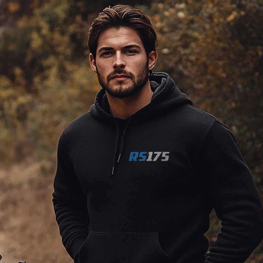 Suzuki RS175 1980 - 1982 Inspired Hoodie - Motorcycle Sweatshirt for Riders