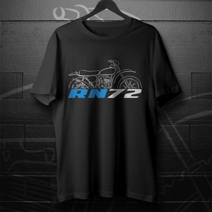 Suzuki RN72 1972 Inspired T-Shirt - Motorcycle Tee Shirt for Riders
