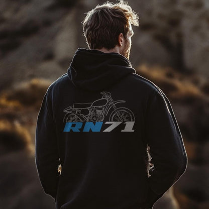 Suzuki RN71 1971 Inspired Hoodie - Motorcycle Sweatshirt for Riders