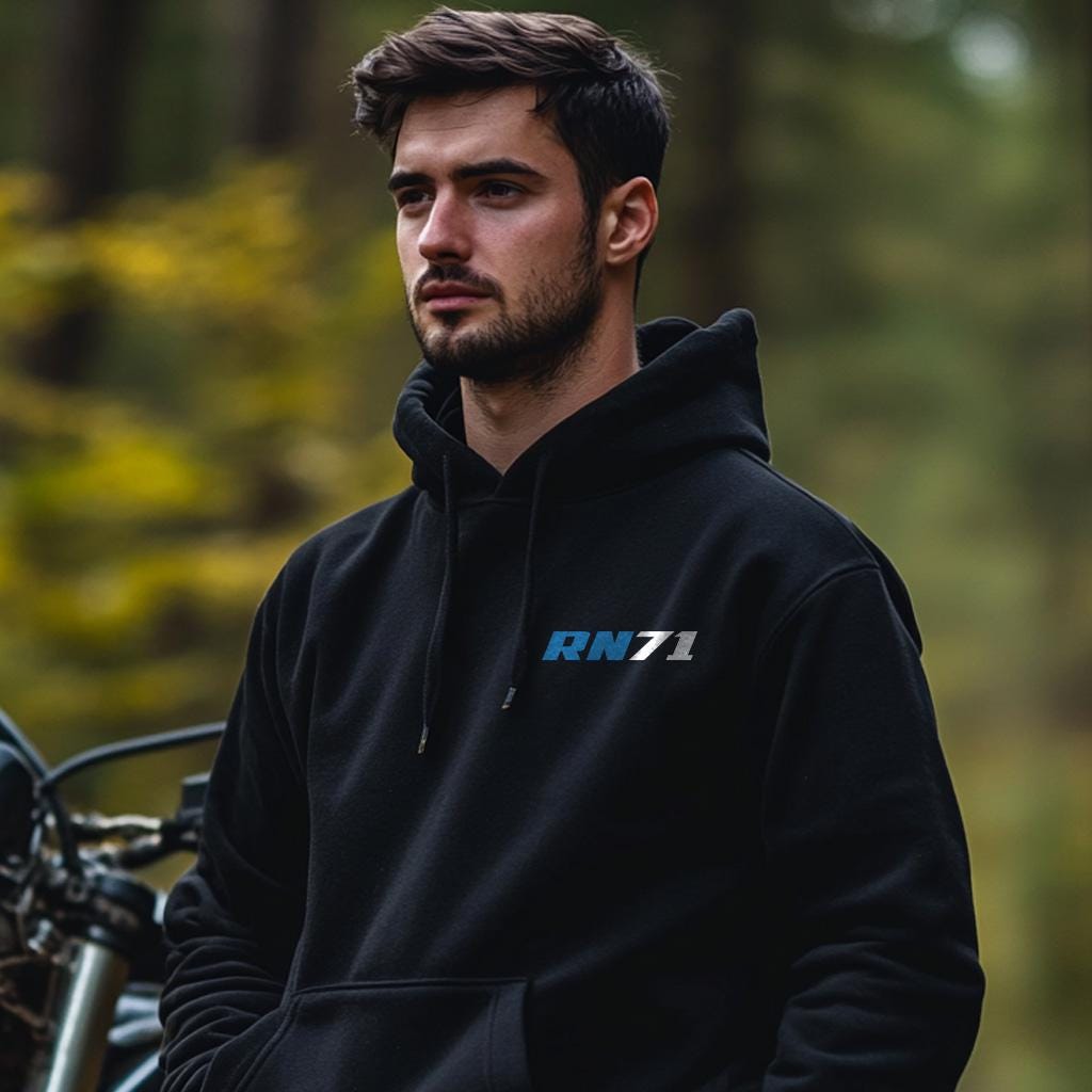 Suzuki RN71 1971 Inspired Hoodie - Motorcycle Sweatshirt for Riders