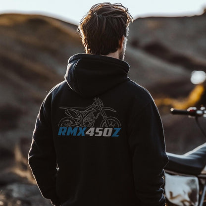 Suzuki RMX450Z Inspired Hoodie - Motorcycle Sweatshirt for Riders