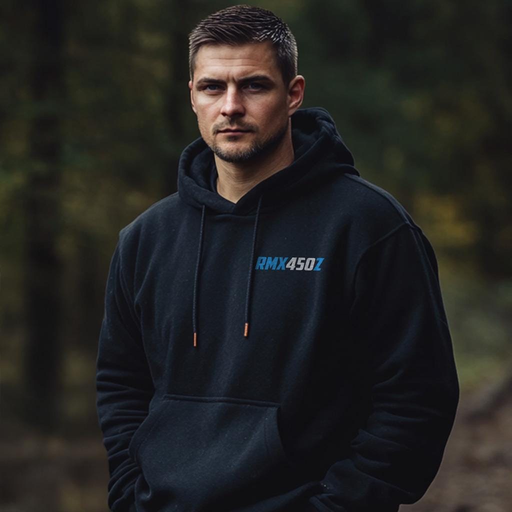 Suzuki RMX450Z Inspired Hoodie - Motorcycle Sweatshirt for Riders