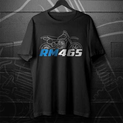 Suzuki RM465 1981 - 1982 Inspired T-Shirt - Motorcycle Tee Shirt for Riders