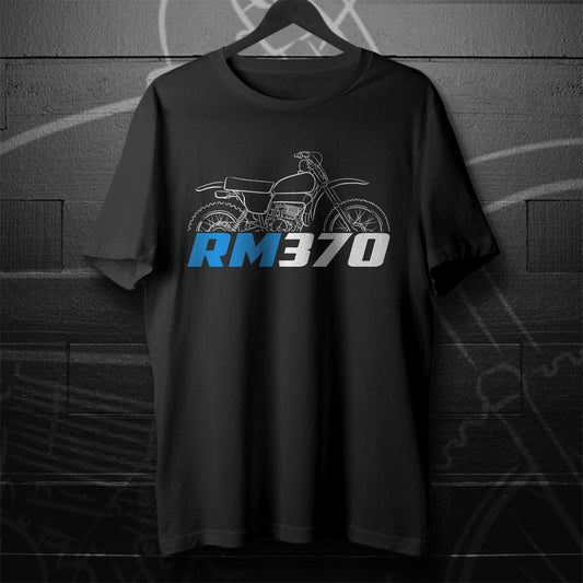 Suzuki RM370 1976 - 1977 Inspired T-Shirt - Motorcycle Tee Shirt for Riders