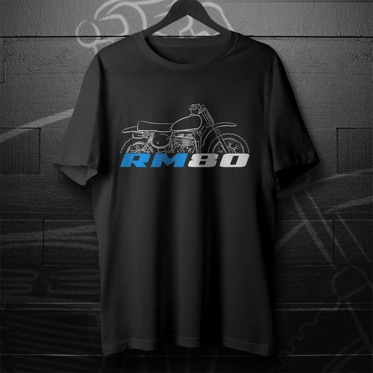 Suzuki RM80 Inspired T-Shirt - Motorcycle Tee Shirt for Riders