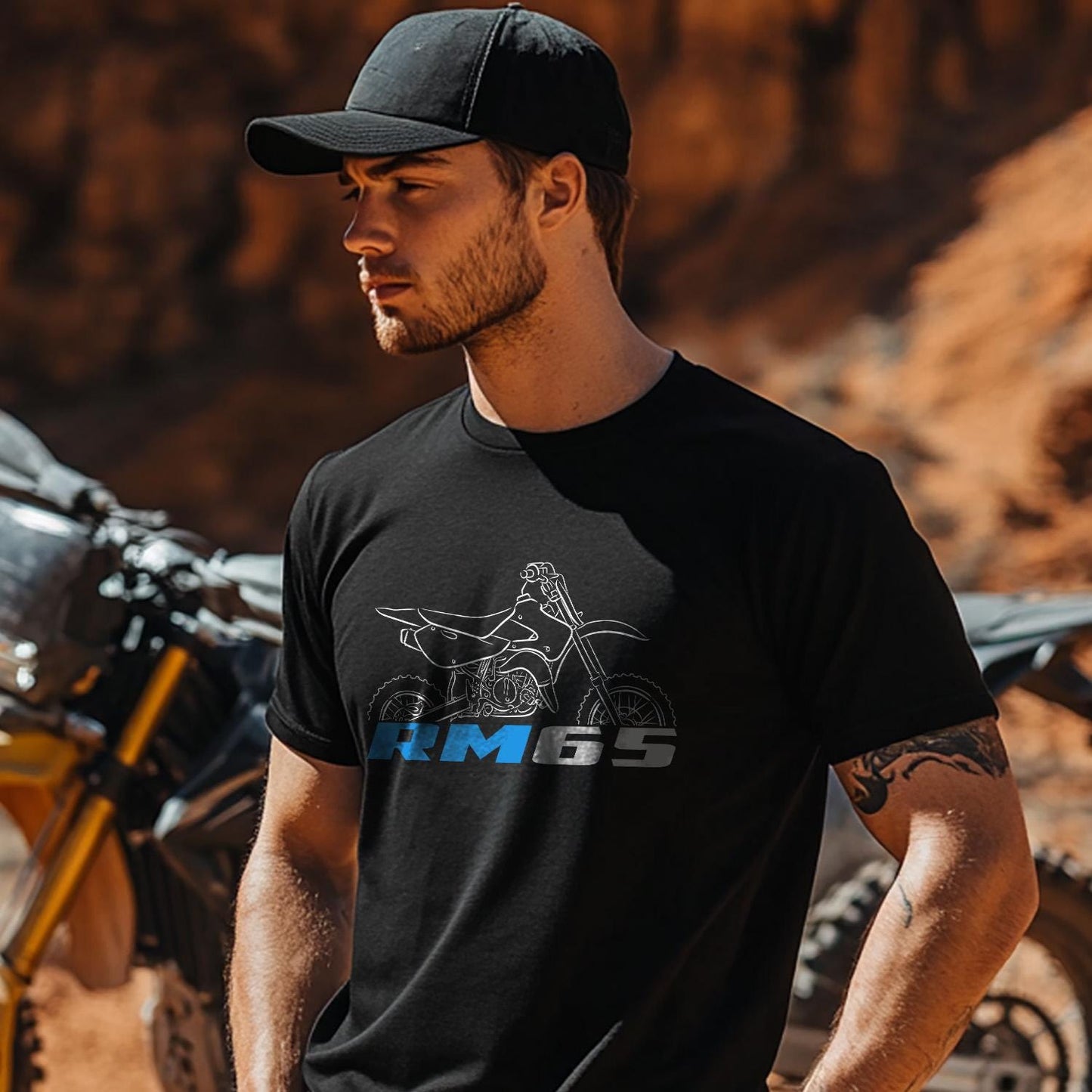 Suzuki RM65 Inspired T-Shirt - Motorcycle Tee Shirt for Riders
