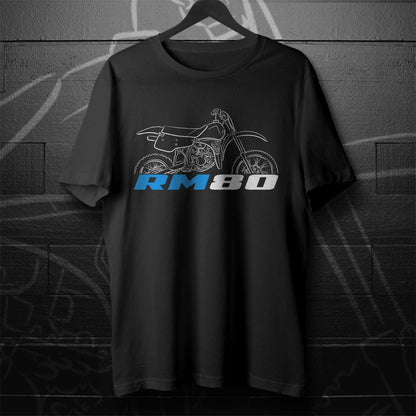 Suzuki RM80 Inspired T-Shirt - Motorcycle Tee Shirt for Riders