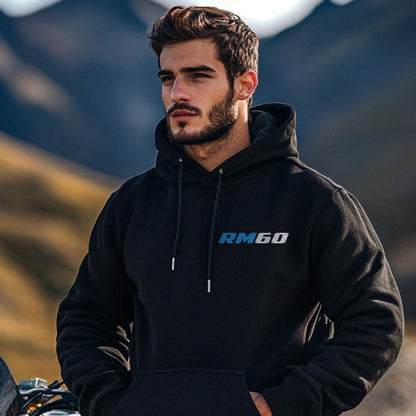 Suzuki RM60 1979 - 1983 Inspired Hoodie - Motorcycle Sweatshirt for Riders
