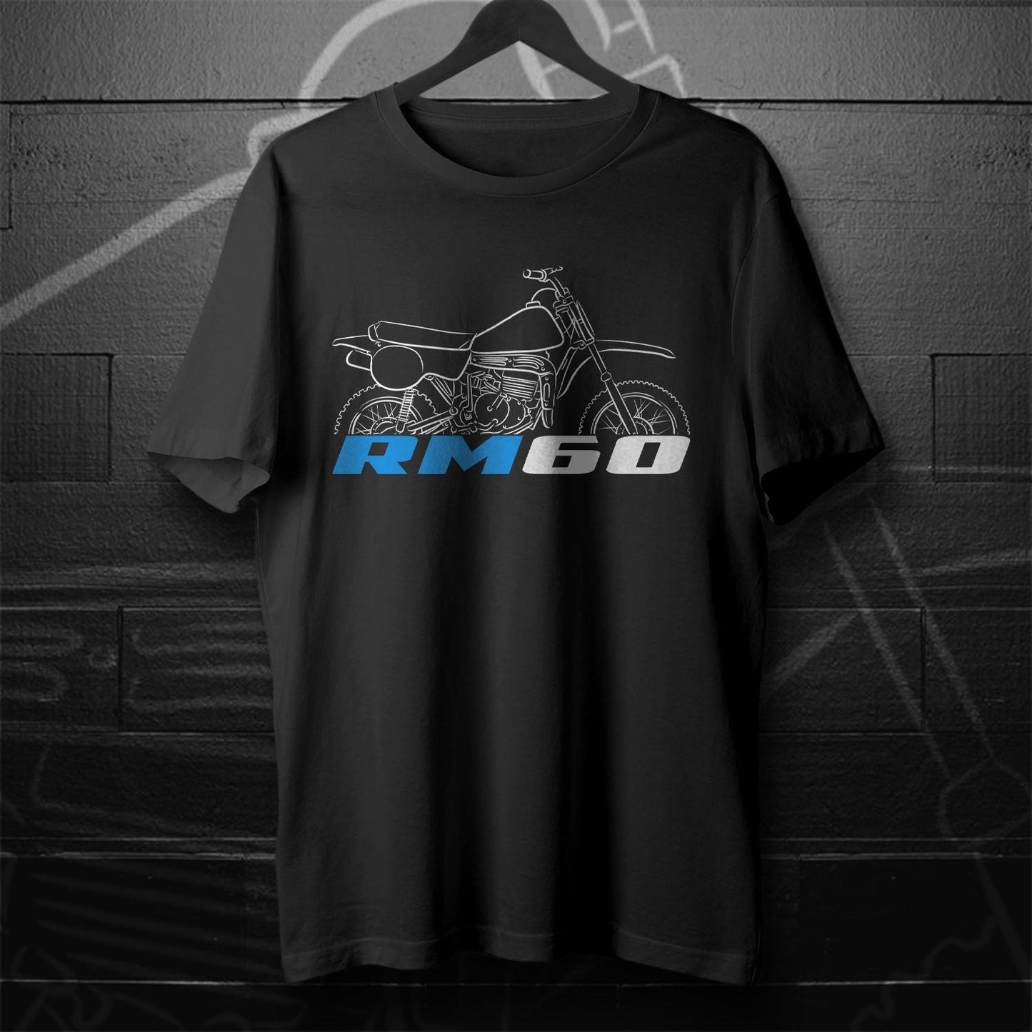 Suzuki RM60 1979 - 1983 Inspired T-Shirt - Motorcycle Tee Shirt for Riders