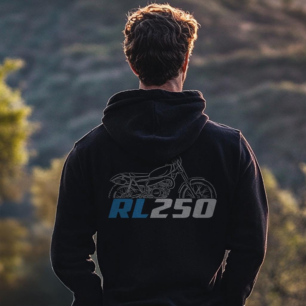 Suzuki RL250 1974 - 1975 Inspired Hoodie - Motorcycle Sweatshirt for Riders