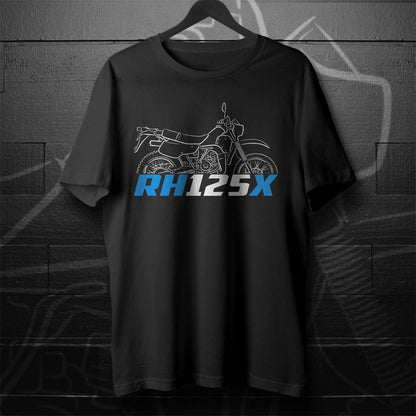 Suzuki RH125X 1982 - 1984 Inspired T-Shirt - Motorcycle Tee Shirt for Riders