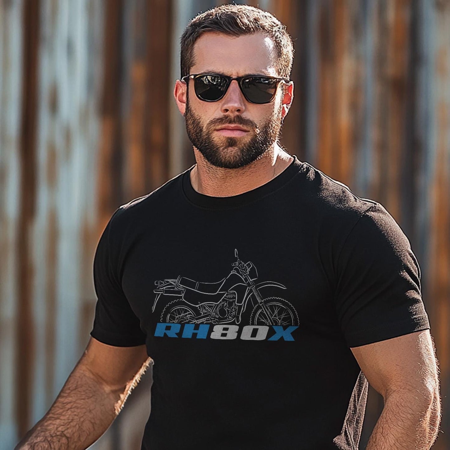 Suzuki RH80X 1984 - 1989 Inspired T-Shirt - Motorcycle Tee Shirt for Riders