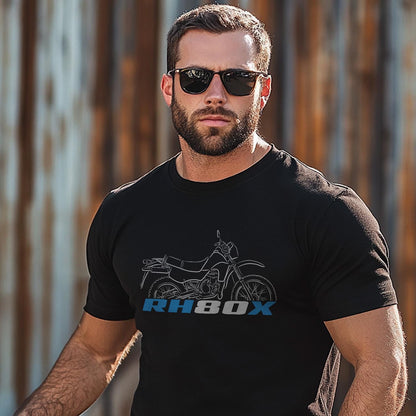 Suzuki RH80X 1984 - 1989 Inspired T-Shirt - Motorcycle Tee Shirt for Riders
