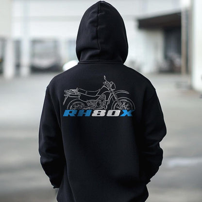 Suzuki RH80X 1984 - 1989 Inspired Hoodie - Motorcycle Sweatshirt for Riders