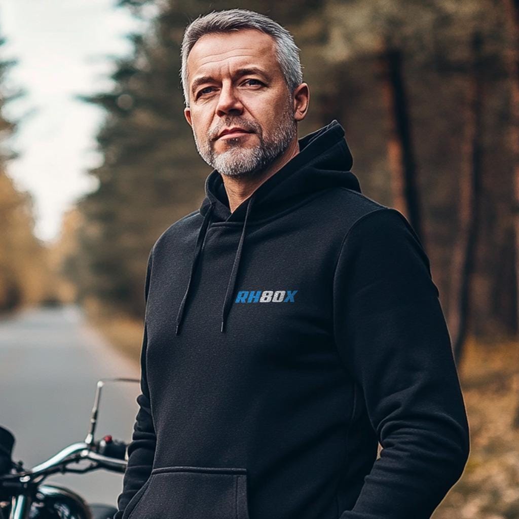 Suzuki RH80X 1984 - 1989 Inspired Hoodie - Motorcycle Sweatshirt for Riders