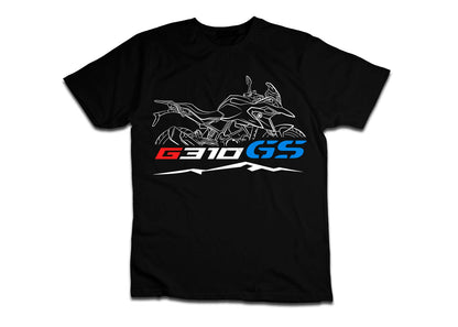 BMW G310 GS T-Shirt - Motorcycle Tee Shirt for Motorrad Riders