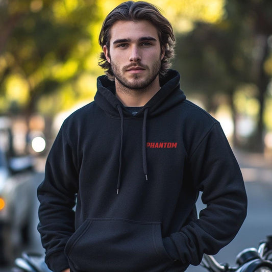 Honda Phantom TA150 Inspired Hoodie - Motorcycle Sweatshirt for Riders