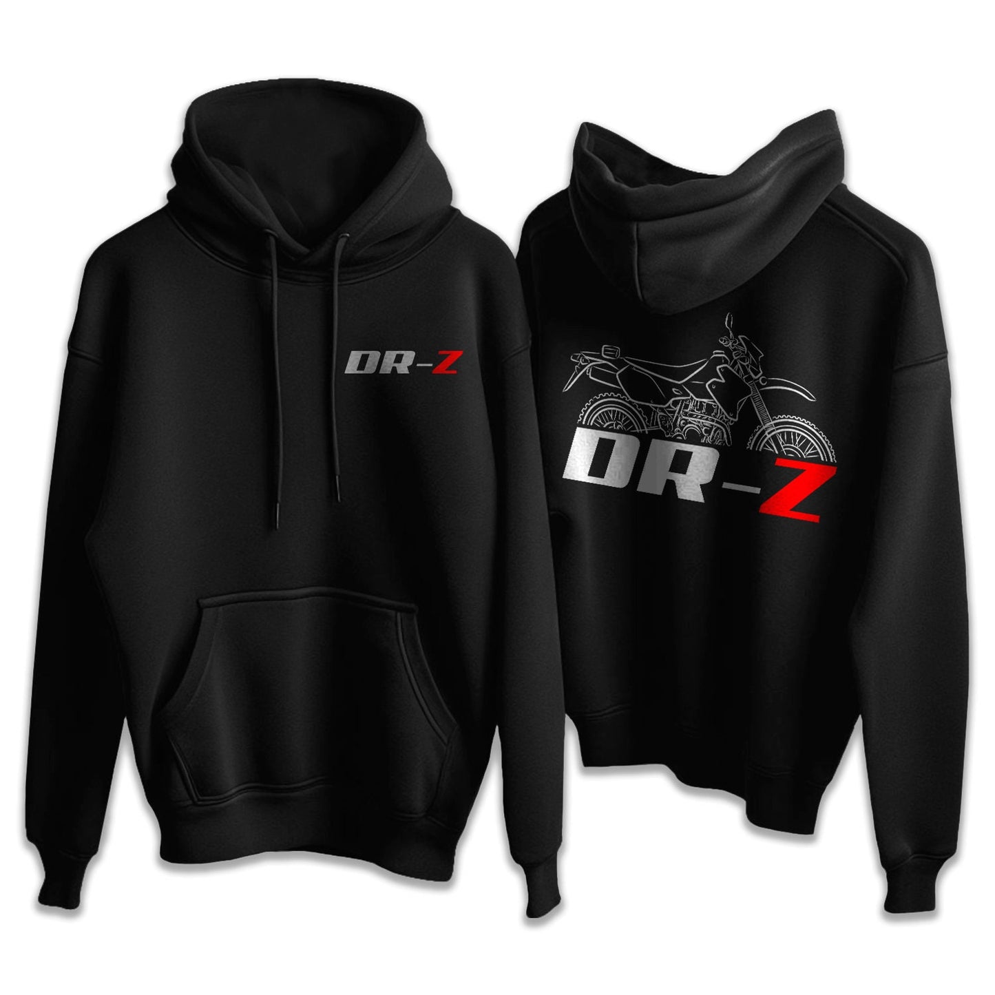 Suzuki DR-Z 400 Hoodie - Motorcycle Sweatshirt for ADV Riders