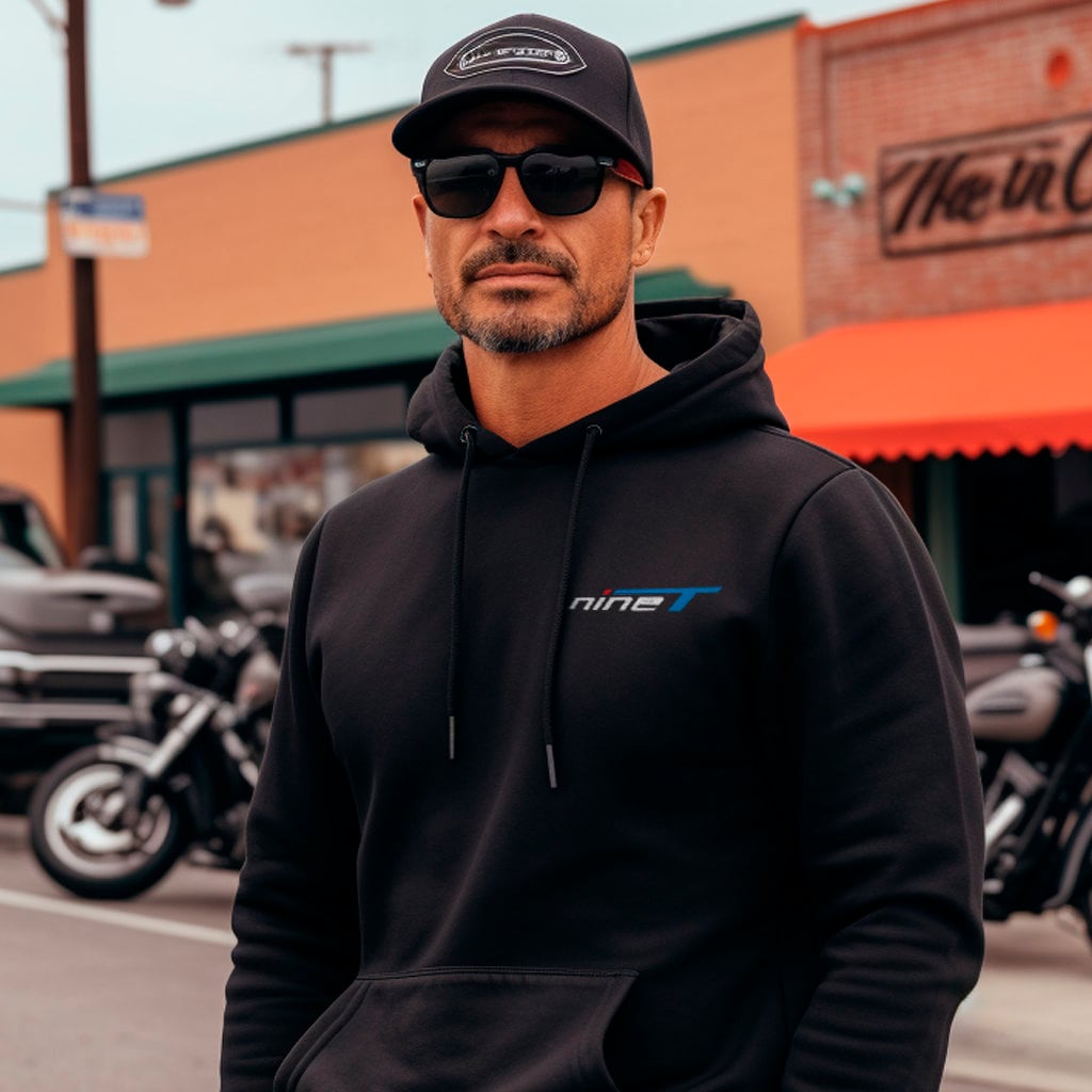 BMW R NineT Hoodie - Motorcycle Sweatshirt for Motorrad Riders