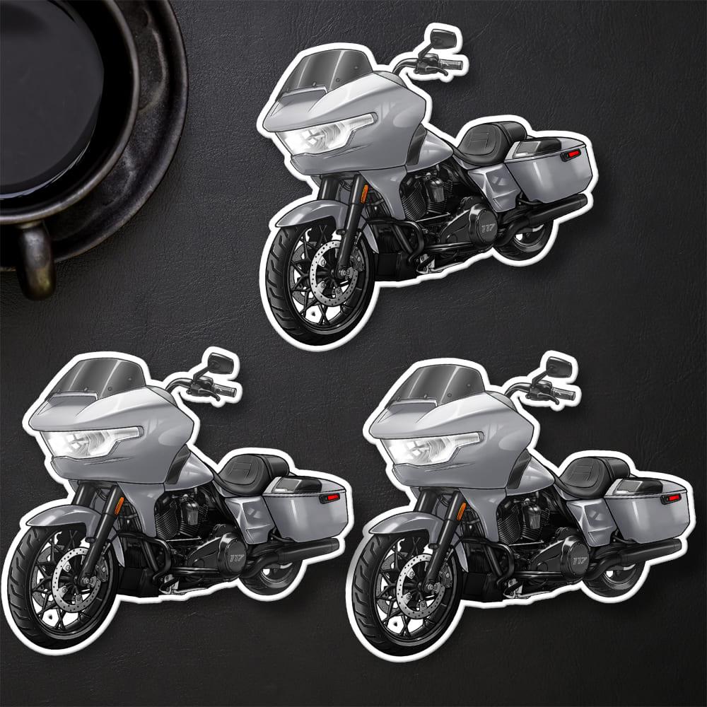 Harley Road Glide CVO ST FLTRXSTSE 2024 Inspired Stickers - Set of 3 Biker Motorcycle Decals