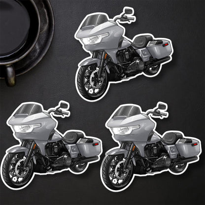 Harley Road Glide CVO ST FLTRXSTSE 2024 Inspired Stickers - Set of 3 Biker Motorcycle Decals