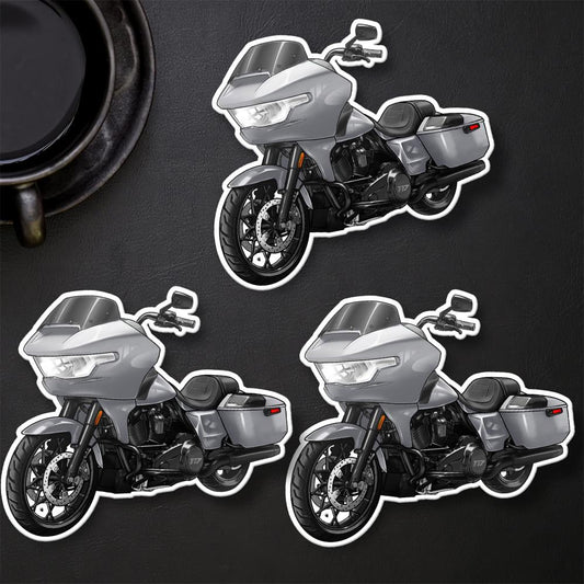 Harley Road Glide CVO ST FLTRXSTSE 2024 Inspired Stickers - Set of 3 Biker Motorcycle Decals