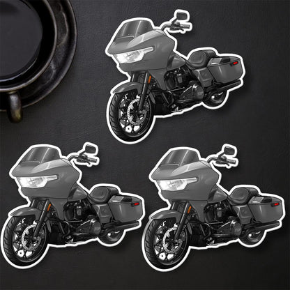 Harley Road Glide CVO ST FLTRXSTSE 2024 Inspired Stickers - Set of 3 Biker Motorcycle Decals