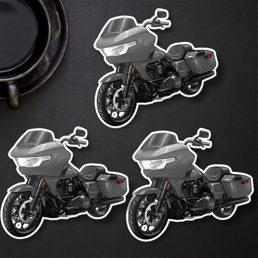Harley Road Glide CVO ST FLTRXSTSE 2024 Inspired Stickers - Set of 3 Biker Motorcycle Decals