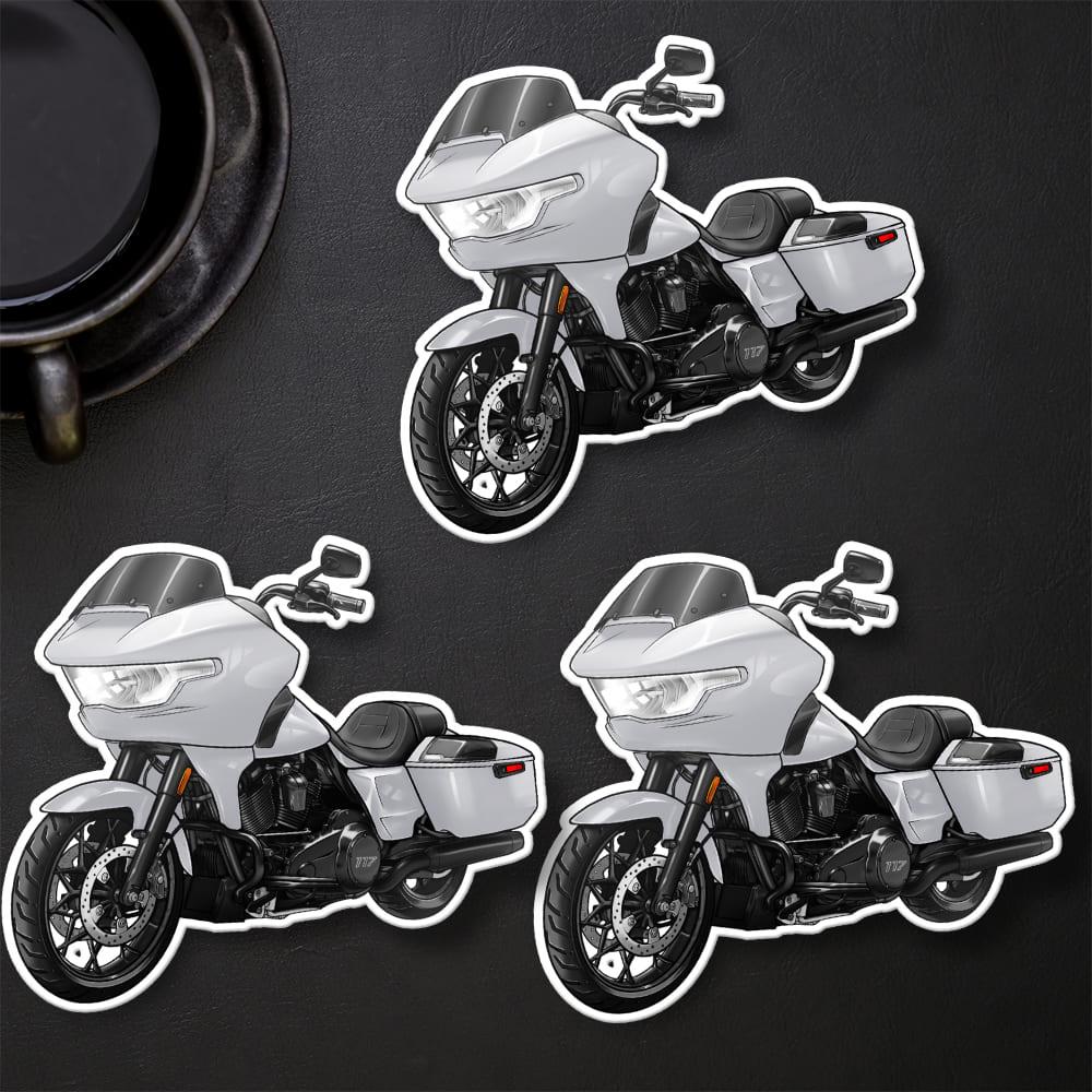 Harley Road Glide CVO ST FLTRXSTSE 2024 Inspired Stickers - Set of 3 Biker Motorcycle Decals
