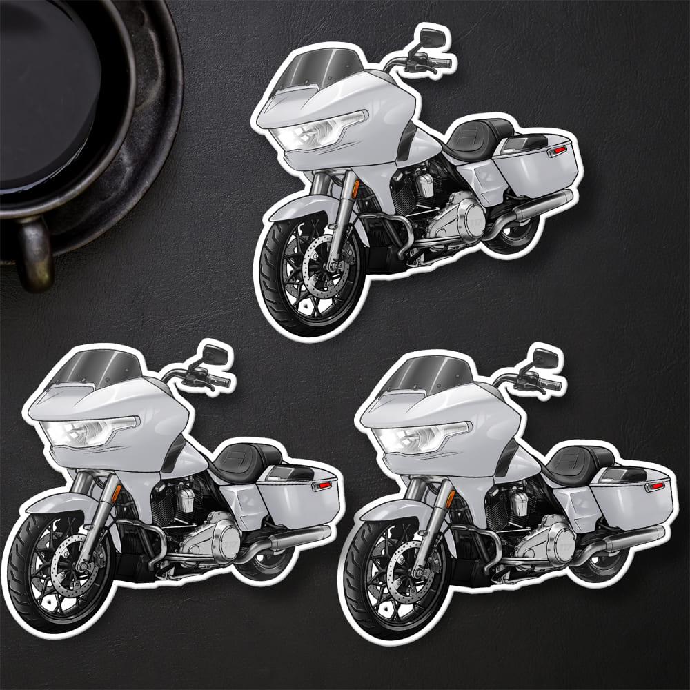 Harley Road Glide FLTRX 2024 Inspired Stickers - Set of 3 Biker Motorcycle Decals