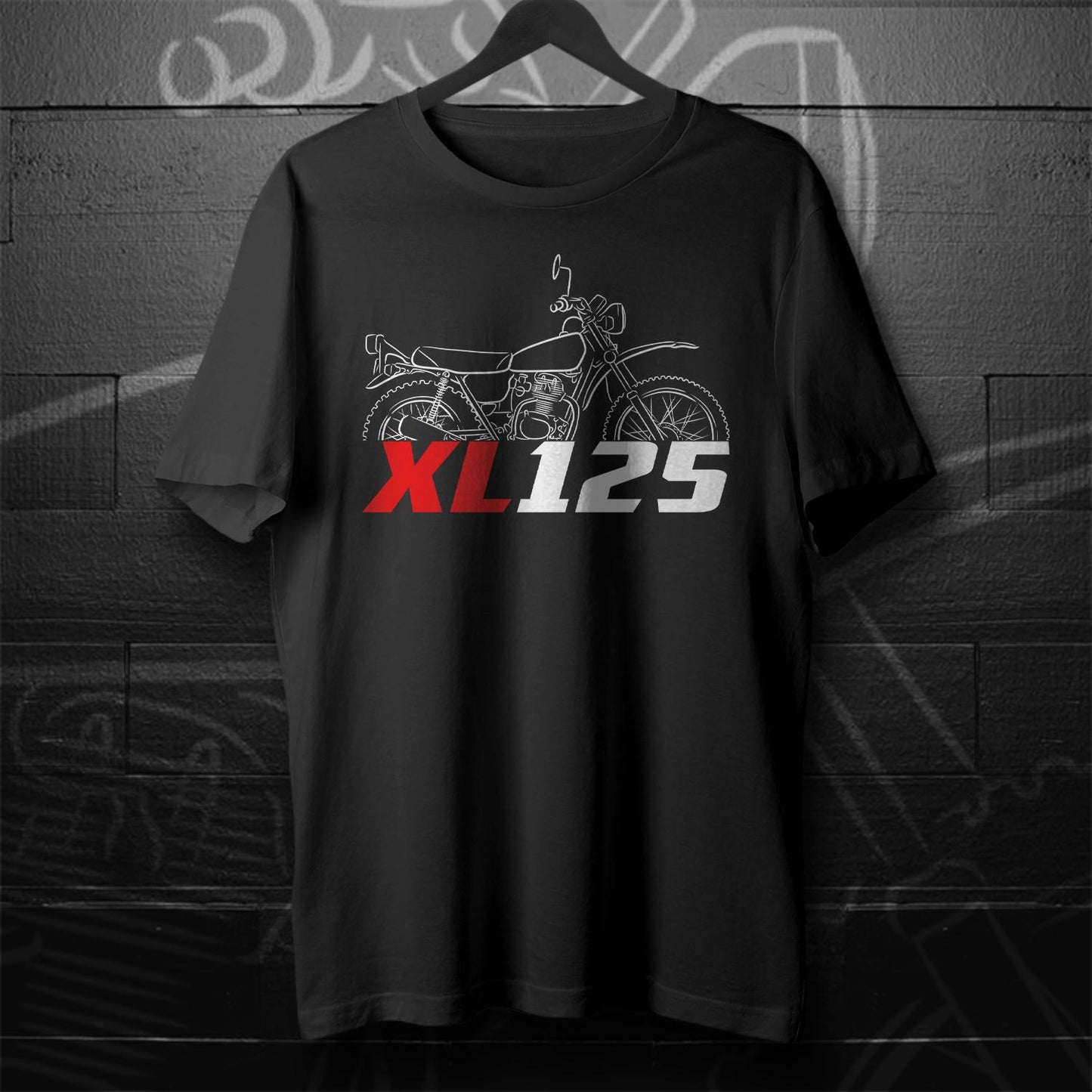 Honda XL125 | L | R | S & SD Inspired T-Shirt - Motorcycle Tee Shirt for Riders