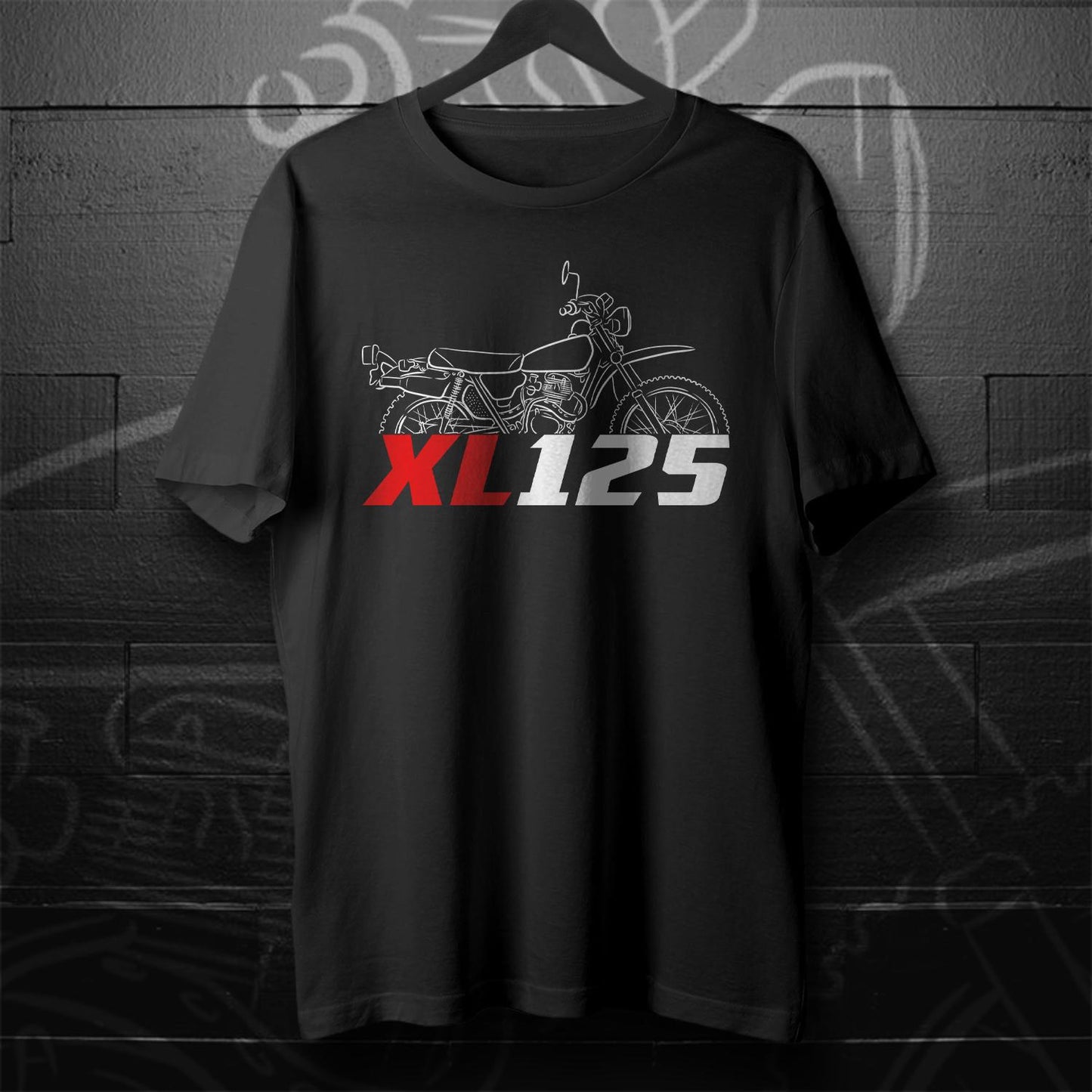 Honda XL125 | L | R | S & SD Inspired T-Shirt - Motorcycle Tee Shirt for Riders